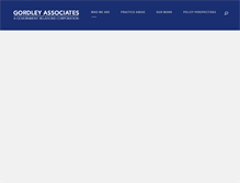 Tablet Screenshot of gordley.com
